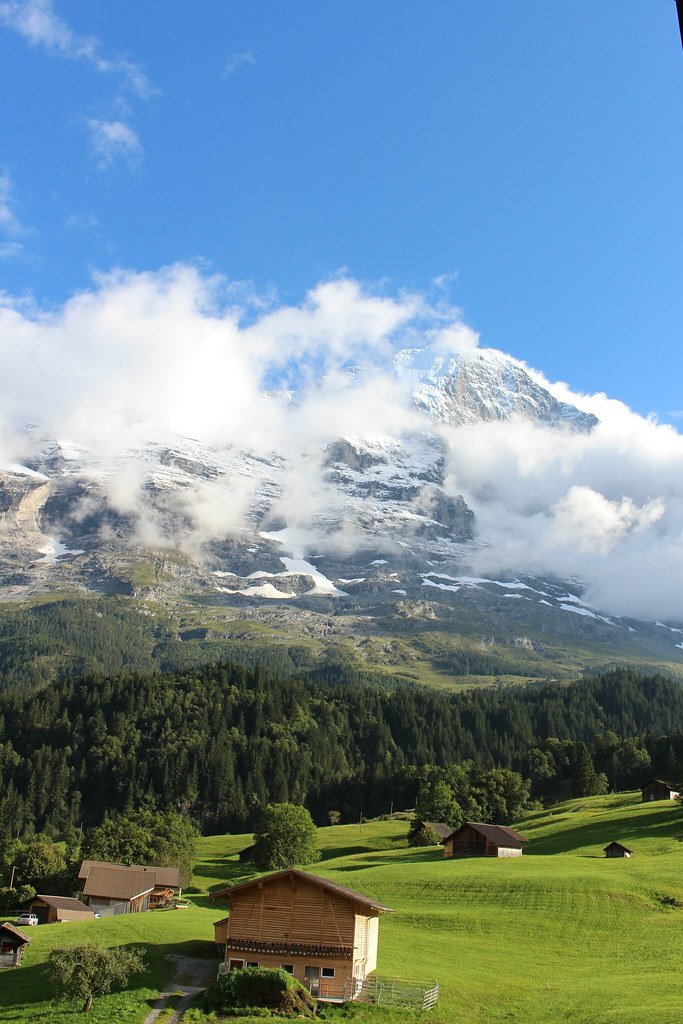 Eiger, Mönch und Jungfrau im Berner Oberland