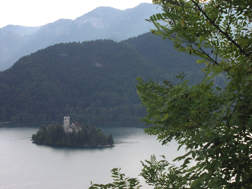 Der Bleder See in Slowenien