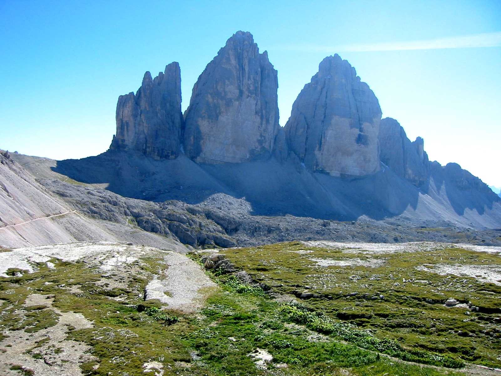 Die Drei Zinnen in den Dolomiten