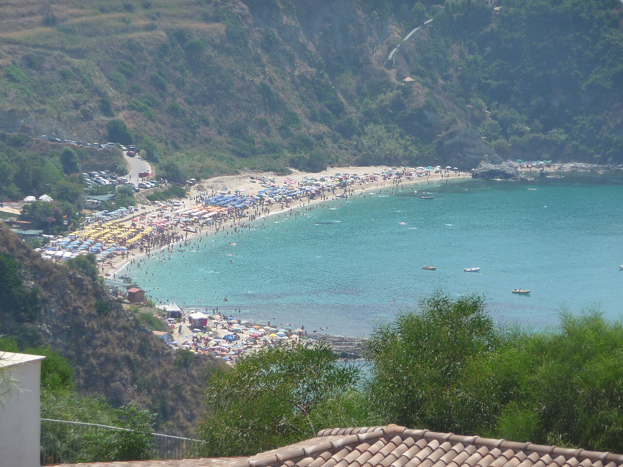 Grotticelle Bay at Capo Vaticano