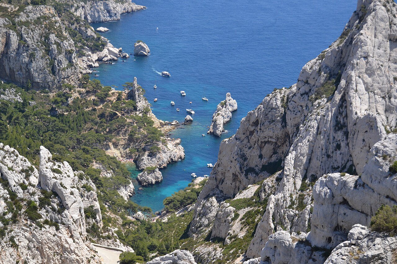 The Calanques near Marseille